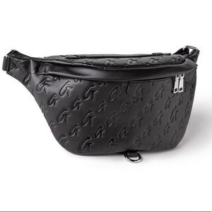 GLAMAHOLIC Matte blk Fanny pack